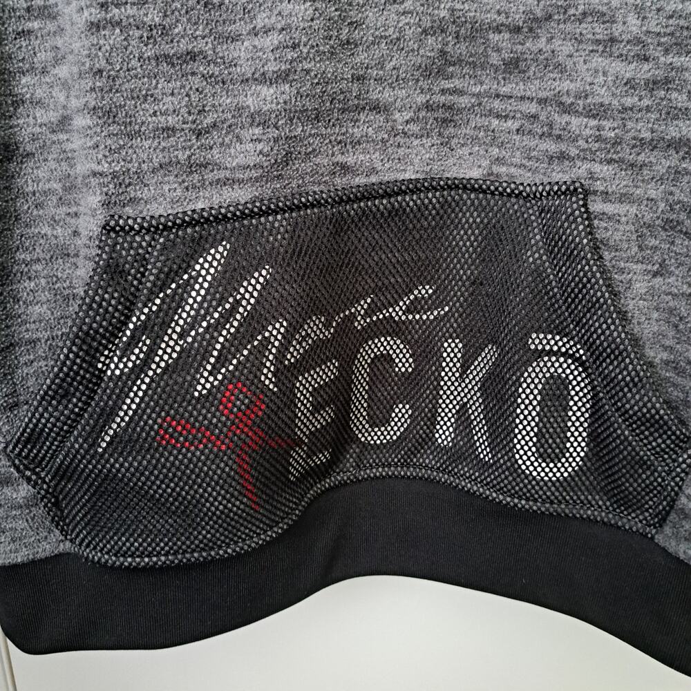 Marc Ecko Cut Sew Gray Fleece Hoodie Men's Medium - Picture 3 of 6